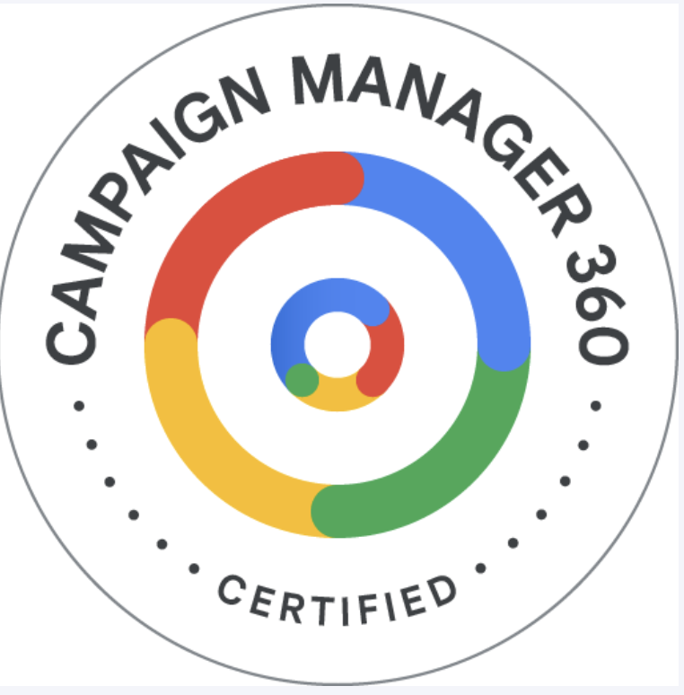 Certificación de Campaign Manager 360 de Cristian Valle